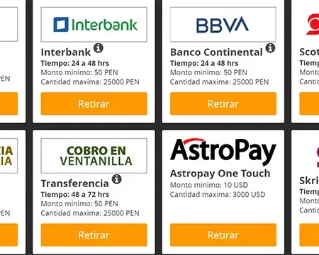 ¿Cómo retirar dinero en inkabet?