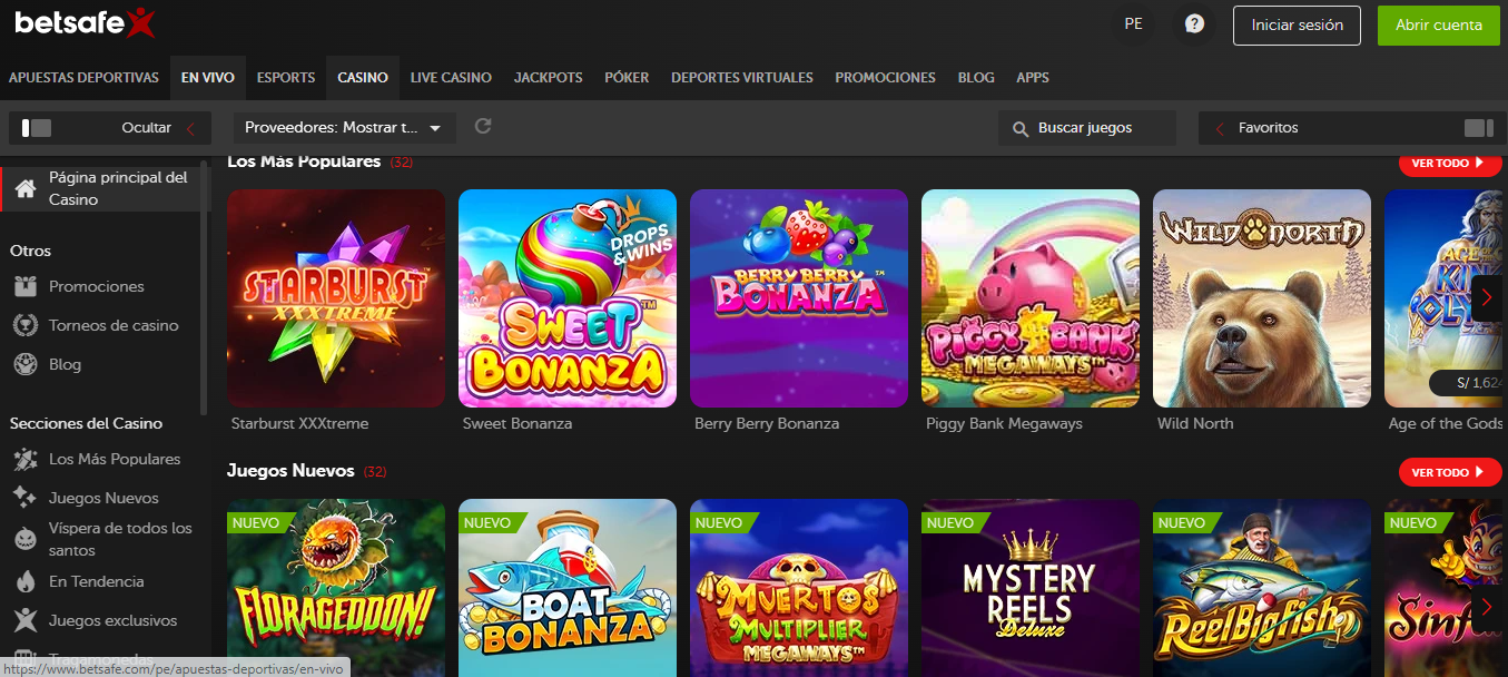 casino en vivo Betsafe