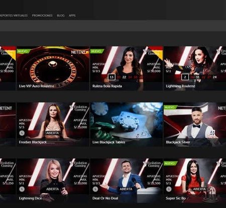 Casino en vivo Betsafe