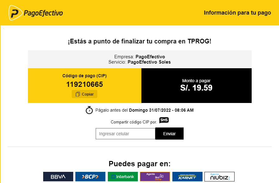 Cómo depositar en Betwinner Perú