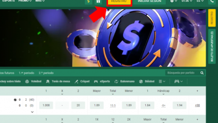 ¿Cómo registrarse en Betwinner?